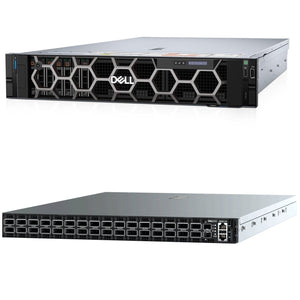 Dell PowerEdge R860 2U Rackmount Server & Z9432F-ON 32-Port 400GbE