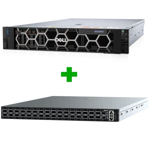 Dell PowerEdge R860 2U Rackmount Server & Z9432F-ON 32-Port 400GbE